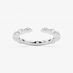 GWA106 - product video for 3/4 ctw Marquise and Round Lab Grown Diamond Nesting Wedding Band