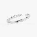 GWA106 - Additional Image 1 for  3/4 ctw Marquise and Round Lab Grown Diamond Nesting Wedding Band