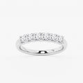 GWA107 - 1 ctw Asscher Lab Grown Diamond Six Stone Anniversary Band