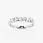 GWA107 - product video for 1 ctw Asscher Lab Grown Diamond Six Stone Anniversary Band