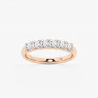 GWA107 - product video for 1 ctw Asscher Lab Grown Diamond Six Stone Anniversary Band