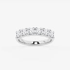GWA107 - product video for 2 ctw Asscher Lab Grown Diamond Six Stone Anniversary Band