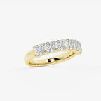GWA107 - Additional Image 1 for  2 ctw Asscher Lab Grown Diamond Six Stone Anniversary Band