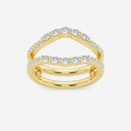 GWA108 - product video for 1/2 ctw Oval Lab Grown Diamond Ring Enhancer