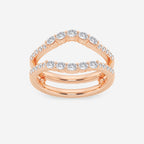 GWA108 - product video for 1/2 ctw Oval Lab Grown Diamond Ring Enhancer
