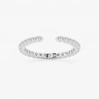 GWA109 - 5/8 ctw Round Lab Grown Diamond Prong Set Nesting Wedding Band
