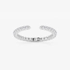 GWA109 - product video for 5/8 ctw Round Lab Grown Diamond Prong Set Nesting Wedding Band