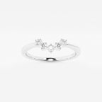 GWA112 - product video for 1/10 ctw Round Lab Grown Diamond Collar Wedding Band