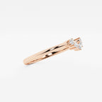 GWA112 - Additional Image 1 for  1/10 ctw Round Lab Grown Diamond Collar Wedding Band