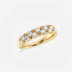 GWA114 - Additional Image 1 for  1 ctw Round Lab Grown Diamond Alternating Band