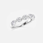 GWA118 - Additional Image 1 for  1 1/2 ctw Oval Lab Grown Diamond Floating Anniversary Band