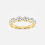 GWA118 - product video for 1 1/2 ctw Oval Lab Grown Diamond Floating Anniversary Band