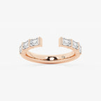 GWA120 - product video for 3/4 ctw Emerald Lab Grown Diamond Channel Set Nesting Wedding Band