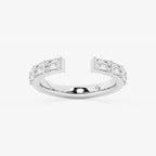 GWA120 - product video for 1 ctw Emerald Lab Grown Diamond Channel Set Nesting Wedding Band