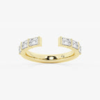 GWA120 - product video for 1 ctw Emerald Lab Grown Diamond Channel Set Nesting Wedding Band