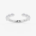 GWA123 - 1 ctw Round Lab Grown Diamond Floating Nesting Wedding Band