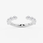 GWA123 - 1 ctw Round Lab Grown Diamond Floating Nesting Wedding Band