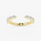 GWA123 - product video for 1 ctw Round Lab Grown Diamond Floating Nesting Wedding Band