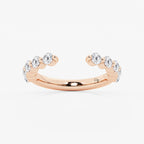 GWA123 - product video for 1 ctw Round Lab Grown Diamond Floating Nesting Wedding Band