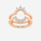 GWA124 - product video for 1/2 ctw Pear Lab Grown Diamond Ring Enhancer