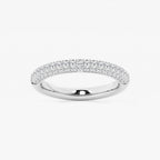 GWA127 - product video for 1/2 ctw Round Lab Grown Diamond Micro Pave Wedding Band