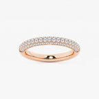 GWA127 - product video for 1/2 ctw Round Lab Grown Diamond Micro Pave Wedding Band