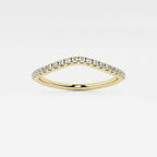 GWA137 - product video for 1/5 ctw Round Lab Grown Diamond Contour Wedding Band