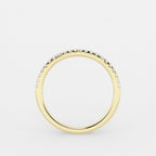 GWA137 - Additional Image 1 for  1/5 ctw Round Lab Grown Diamond Contour Wedding Band
