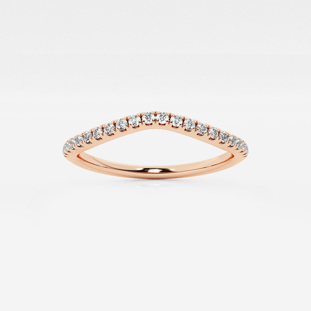 GWA137 - product video for 1/5 ctw Round Lab Grown Diamond Contour Wedding Band