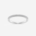 GWA138 - 1/8 ctw Round Lab Grown Diamond Micro Pave Wedding Band