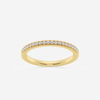 GWA138 - product video for 1/8 ctw Round Lab Grown Diamond Micro Pave Wedding Band