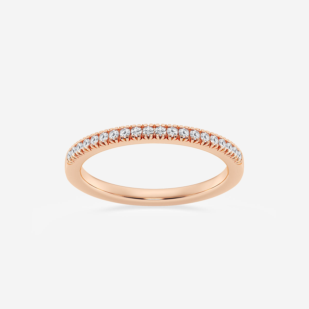 GWA138 - product video for 1/8 ctw Round Lab Grown Diamond Micro Pave Wedding Band