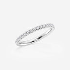 GWA138 - Additional Image 1 for  1/3 ctw Round Lab Grown Diamond Micro Pave Wedding Band