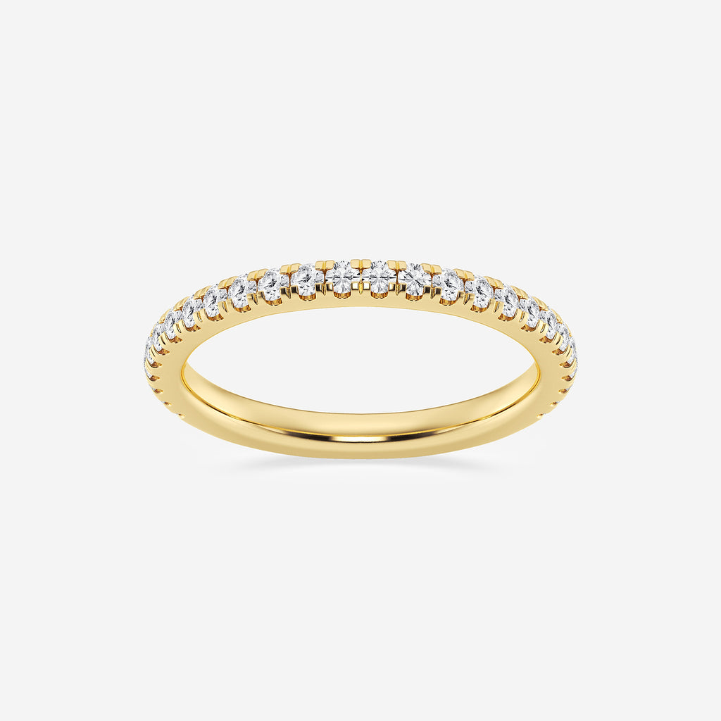 GWA138 - product video for 1/3 ctw Round Lab Grown Diamond Micro Pave Wedding Band