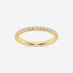 GWA138 - product video for 1/3 ctw Round Lab Grown Diamond Micro Pave Wedding Band