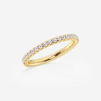 GWA138 - Additional Image 1 for  1/3 ctw Round Lab Grown Diamond Micro Pave Wedding Band