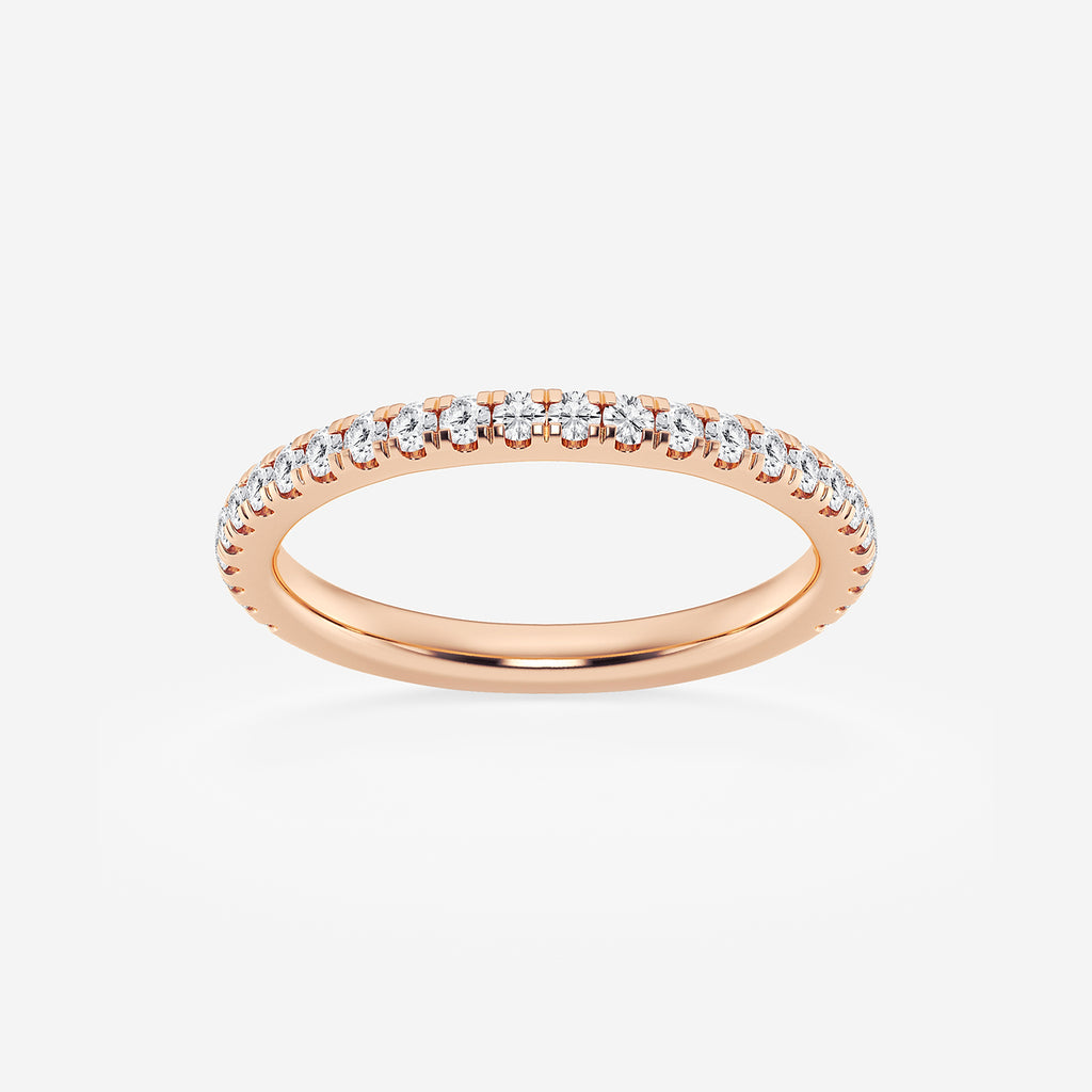 GWA138 - product video for 1/3 ctw Round Lab Grown Diamond Micro Pave Wedding Band