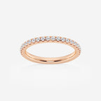 GWA138 - product video for 1/3 ctw Round Lab Grown Diamond Micro Pave Wedding Band