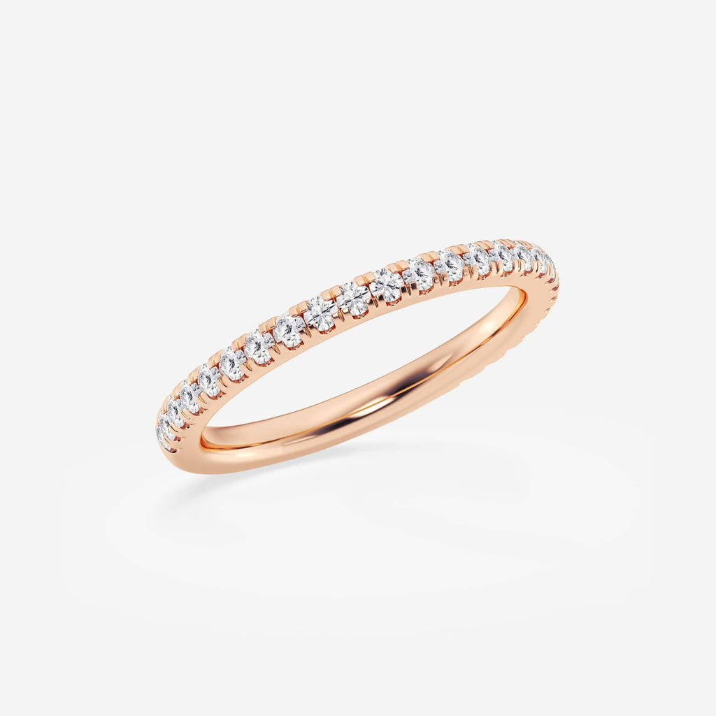 GWA138 - Additional Image 1 for  1/3 ctw Round Lab Grown Diamond Micro Pave Wedding Band
