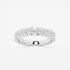 GWA139 - product video for 1 5/8 ctw Radiant Lab Grown Diamond Anniversary Band