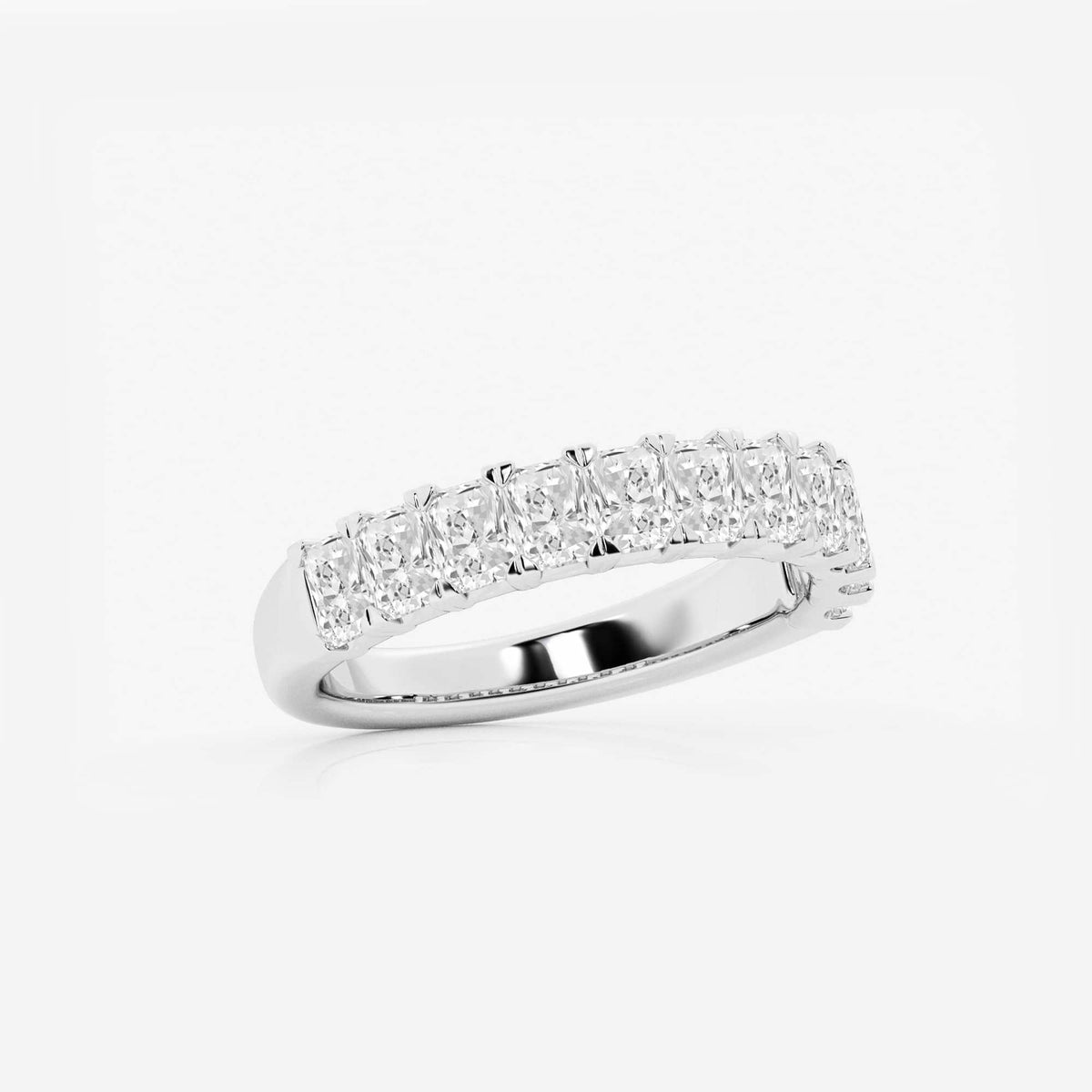 GWA139 - Additional Image 1 for  1 5/8 ctw Radiant Lab Grown Diamond Anniversary Band