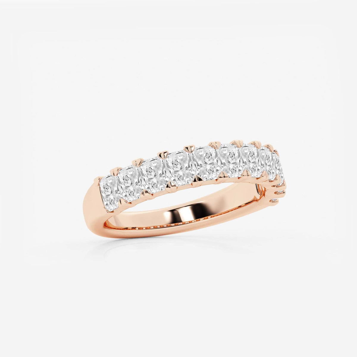 GWA139 - Additional Image 1 for  1 5/8 ctw Radiant Lab Grown Diamond Anniversary Band