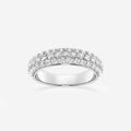 GWA141 - 1 1/2 ctw Round Lab Grown Diamond Domed Band