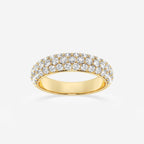 GWA141 - product video for 1 1/2 ctw Round Lab Grown Diamond Domed Band