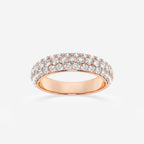 GWA141 - product video for 1 1/2 ctw Round Lab Grown Diamond Domed Band