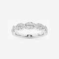 GWA143 - 1/2 ctw Round Lab Grown Diamond Infinity Twist Wedding Band