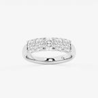 GWA146 - product video for 1 5/8 ctw Radiant Lab Grown Diamond Five-Stone Anniversary Band