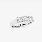 GWA146 - Additional Image 1 for  1 5/8 ctw Radiant Lab Grown Diamond Five-Stone Anniversary Band