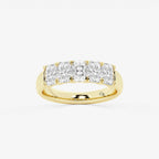 GWA146 - product video for 1 5/8 ctw Radiant Lab Grown Diamond Five-Stone Anniversary Band