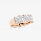 GWA146 - Additional Image 1 for  3 ctw Radiant Lab Grown Diamond Five-Stone Anniversary Band